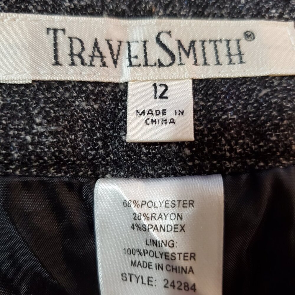 Travel Smith Black and White Vest and Skirt Set 2 Piece Set Travel Clothing - Picture 12 of 16